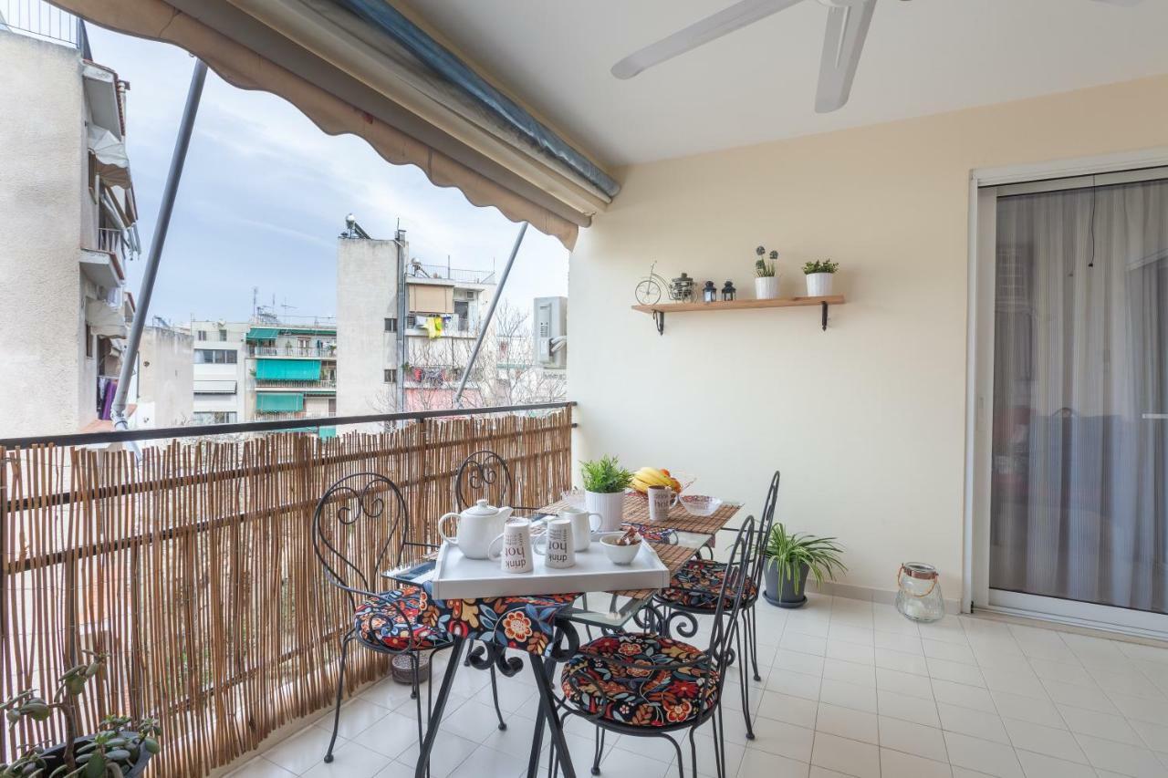 Athens Cozy Gem 2Br Apt - 200Mbps - 10 Min To Acropolis By Subway Zewnętrze zdjęcie