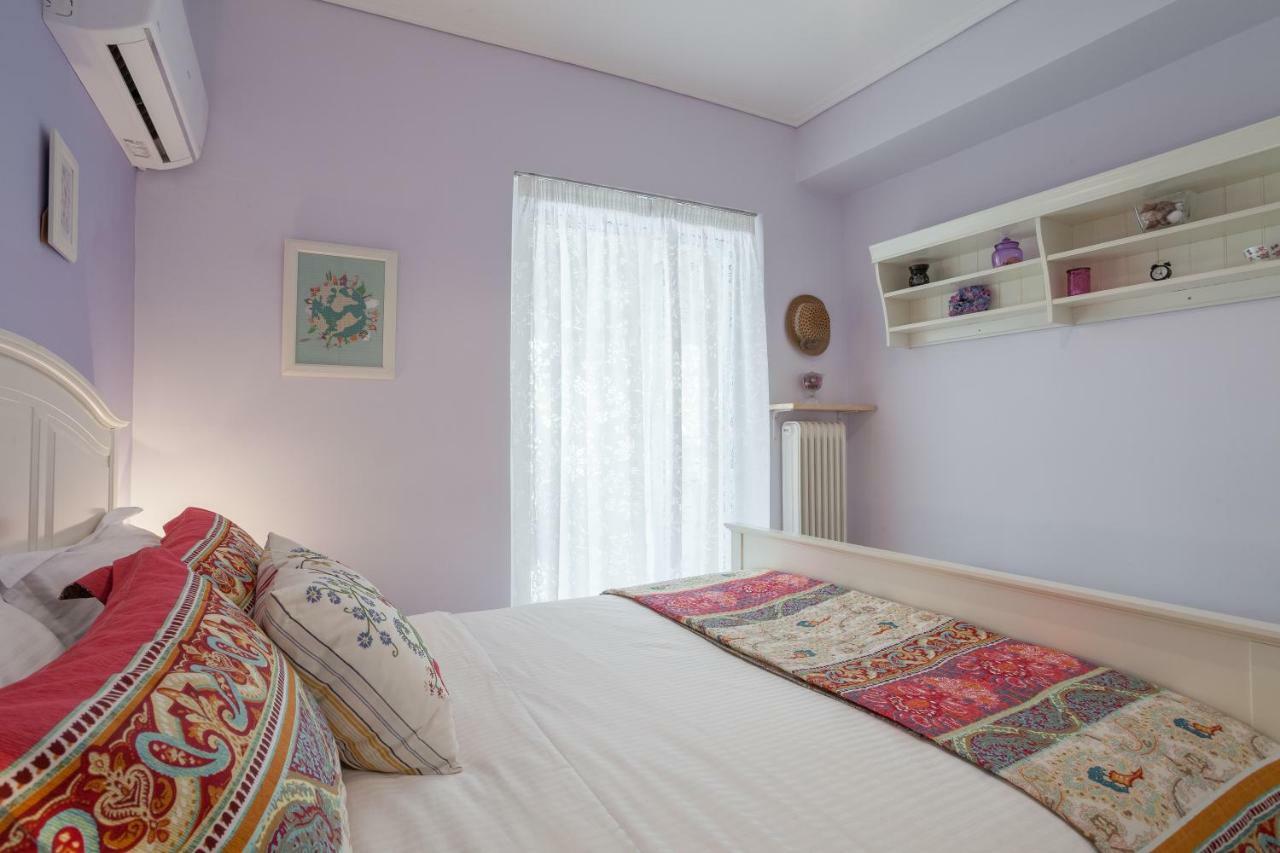 Athens Cozy Gem 2Br Apt - 200Mbps - 10 Min To Acropolis By Subway Zewnętrze zdjęcie